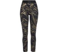 Funktionsleggings schwarz, gold S (36/38)