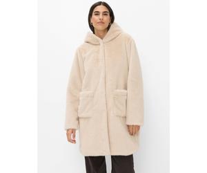 Funktionsmantel BRAX "Style ILONA", Damen, Gr. 46, beige (hellbeige), 100% Polyester, Mäntel (30482740-46) hellbeige