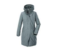 Funktionsmantel "GW 80 WMN CT", Damen, Gr. 38, graublau, Oberstoff 1: 100% Polyester/ Oberstoff 2: 100% Polyester (recycelt), Futter: 100% Polyester (recycelt), Füllung: 100% Polyester, G.I.G.A. DX BY