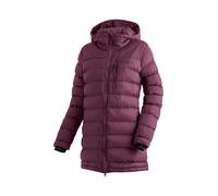 Funktionsmantel MAIER SPORTS "Lomnica Coat W", Damen, Gr. 36, lila (purpurviolett), 100% Polyamid, Mäntel, Damen Mantel, leichtes Primaloft Material, 3 RV-Taschen und Kapuze (47535654-36) purpurviolet
