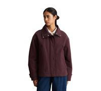 Funktionsmantel MARC O'POLO DENIM "aus Cotton-Nylon", Damen, Gr. XS, braun (burnt aubergine), Obermaterial: 67% Baumwolle, 33% Polyamid. Futter: 100% Polyester, unifarben, relaxed fit, Mäntel (4456115
