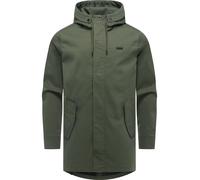 Funktionsmantel mit Kapuze "Mr Smithem Twill YOUMODO" Dark Olive XXL