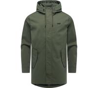 Funktionsmantel mit Kapuze "Mr Smithem Twill YOUMODO" Dark Olive M