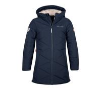 Funktionsmantel TROLLKIDS "GIRLS BERGEN COAT", Mädchen, Gr. 164, blau (navy), Web, Obermaterial: 100% Polyester. Futter: 100% Polyester. Wattierung: 100% Polyester, unifarben, normal, hoch geschlossen