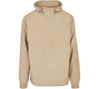 Funktionsmantel URBAN CLASSICS "Urban Classics Herren Basic Pull Over Jacket", Herren, Gr. XL, unionbeige, 100% Polyester, Mäntel (65619853-XL) unionbeige