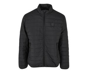 Funktionsmantel URBAN CLASSICS "Urban Classics Herren Light Bubble Jacket", Herren, Gr. S, schwarz, 100% Polyester, Mäntel (92647808-S) schwarz