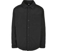 Urban Classics Padded Nylon Shirt Jacket Black-M