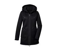 Funktionsparka "GW 63 WMN PRK", Damen, Gr. 48, schwarz, Obermaterial: 100% Polyester, G.I.G.A. DX BY KILLTEC, Jacken, Wendeparka mit 2 Seiten, 2-Wege-Reißverschluss und Kapuze (78086820-48) schwarz