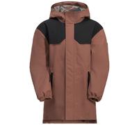 Funktionsparka JACK WOLFSKIN "TEEN 2L INS PARKA G", Mädchen, Gr. 176, braun (wild, ginger), OBERSTOFF 100% POLYESTER, FUTTER 100% POLYESTER FÜLLUNG 100% POLYESTER, Jacken Funktionsparka (88167847-176)