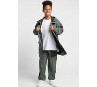 Funktionsparka JACK WOLFSKIN "TEEN PARKA Y", Kinder, Gr. 176, grün (slate, grün), OBERSTOFF: 100% POLYAMID Futter: 100% POLYESTER, Jacken Funktionsparka (58340605-176)