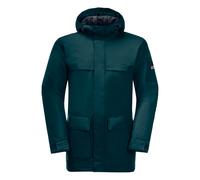 Funktionsparka JACK WOLFSKIN "WINTERLAGER PARKA M", Damen, Gr. M (50), blau (teal), Hauptmaterial: 100% Polyester; Futter: 100% Polyester (recycled); Füllung: 100% Polyester (recycled), Jacken Funktio