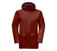 Jack Wolfskin Winterlager Parka Men Wasserdichter Wintermantel Herren S red intense rust