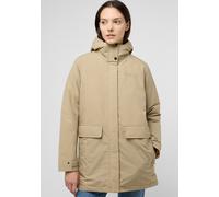 Funktionsparka JACK WOLFSKIN "WINTERTOR PARKA W", Damen, Gr. XXL (48), braun (anis), Hauptmaterial: 100% Polyester; Futter: 100% Polyester; Füllung: 80% Entendaunen, 20% Federn, Jacken Funktionsparka
