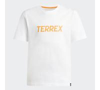 Funktionsshirt ADIDAS TERREX "K MT LOGO TEE", Mädchen, Gr. 152, weiß, Obermaterial: 100% Baumwolle, Rundhals, Shirts Funktionsshirt (87852344-152) weiß