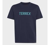 adidas Unisex Kinder Terrex Kids Multi Logo Shirt, Legend Ink, 9-10 Years