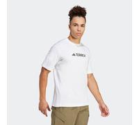 adidas Men's Terrex Classic Logo T-Shirt, White, XL