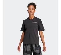 Funktionsshirt ADIDAS TERREX "W MT TEE", Damen, Gr. XL, schwarz, Obermaterial: 100% Polyester, Rundhals, Shirts Funktionsshirt, mit Rundhalsausschnitt, ohne Verschluss (58084457-XL) schwarz