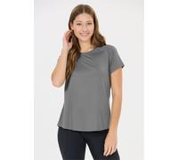 Funktionsshirt ATHLECIA "Gaina", Herren, Gr. 34, grau, 90% Polyester, 10% Elasthan, unifarben, normal, Rundhals, Shirts Funktionsshirt, aus weichem Material mit recycelten Anteilen (17521404-34) grau