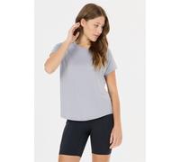 Funktionsshirt ATHLECIA "Gaina", Herren, Gr. 34, hellgrau, 90% Polyester, 10% Elasthan, unifarben, normal, Rundhals, Shirts Funktionsshirt, aus weichem Material mit recycelten Anteilen (14760808-34) h