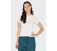 Funktionsshirt ATHLECIA "Tinashe", Herren, Gr. 40, weiß, 92% Viskose, 8% Elasthan, unifarben, normal, Rundhals, Shirts Funktionsshirt, im simplen und schnelltrocknenden Design (31275844-40) weiß