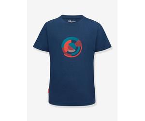 Funktionsshirt aus Wolle/Modal Kinder SANDEFJORD Outdoor TROLLKIDS nachtblau Gr. 140