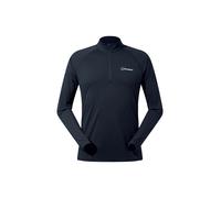 Funktionsshirt BERGHAUS "Trailblaze", Herren, Gr. L, schwarz, Obermaterial: 100% Polyester PES., uni, regular fit, Rundhals, Shirts Funktionsshirt, aus atmungsaktivem Material (12013263-L) schwarz