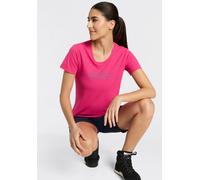 Funktionsshirt CMP "WOMAN CO T-SHIRT", Damen, Gr. 36, magenta, Single Jersey, Obermaterial: 100% Polyester, normal, Rundhals, eingesetzt eingefasste Kante, Shirts Funktionsshirt, Kurzarm, Rundhalsauss