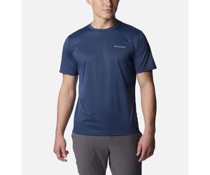 Funktionsshirt COLUMBIA, Herren, Gr. XL (54), schwarz mountain, Obermaterial: 100% Polyester, Shirts Funktionsshirt, Kurzarm-Design, feuchtigkeitstransportierendes Gewebe, aus Polyester (16668746-XL)