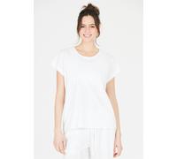 Funktionsshirt CRUZ "Highmore", Herren, Gr. 48, weiß, 100% Baumwolle, unifarben, normal, Rundhals, Shirts Funktionsshirt, im smarten Basic-Look aus reiner Baumwolle (89345963-48) weiß