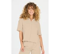 Funktionsshirt CRUZ "Melany", Damen, Gr. 46, beige, 100% Baumwolle, unifarben, normal, ohne Ausschnitt, Shirts Funktionsshirt, aus atmungsaktivem Baumwollmaterial (76785861-46) beige