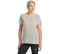Funktionsshirt JACK WOLFSKIN "KAMMWEG S/S W", Damen, Gr. L (42/44), beige (seal), Oberstoff 50% WOLLE, 50% POLYESTER, Shirts (50821708-L) seal