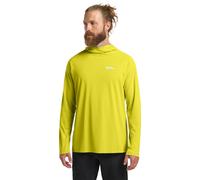 Funktionsshirt JACK WOLFSKIN "PRELIGHT SWIFT HOODY M", Herren, Gr. XL (54/56), grün (chartreuse), Obermaterial: 100% Polyester, Shirts Funktionsshirt (17203720-XL) chartreuse