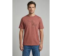 Funktionsshirt KILLTEC "KOS 78 MN TSHRT", Herren, Gr. XL, ziegelrot, Obermaterial: 65% Polyester, 30% Baumwolle, 5% Elasthan, Shirts Funktionsshirt (39456232-XL) ziegelrot