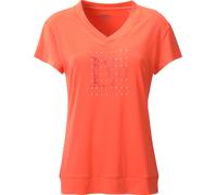 Funktionsshirt LPO "Damen Funktionsshirt Brietta", Damen, Gr. 44L, fiery coral, Wirkware: Jersey fabric - 90% PES, 10% EL, Shirts Funktionsshirt (38466159-44) fiery coral