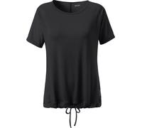 Funktionsshirt LPO "Funktionsshirt Eleni", Damen, Gr. 40/42 (M), schwarz, 90% Polyester, 10% Elasthan, regular fit, Shirts Funktionsshirt, holografischer Logo-Print (28923961-42) schwarz