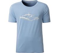 Funktionsshirt LPO "Herren Funktionsshirt Finn", Herren, Gr. M, blau (blau shadow melange), Wirkware: Active Dry - 94% Recycling PES, 6% EL, Shirts Funktionsshirt (81594462-50)