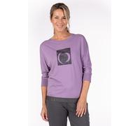 Funktionsshirt LPO "POULNE WMN", Damen, Gr. 36 (S), lila, 60% Baumwolle, 40% Polyester, bequem, angesetztes Bündchen, Shirts Funktionsshirt, Auch in Großen Größen erhältlich (46591105-36)