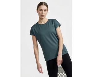 Funktionsshirt ONLY PLAY "ONPAUBREE SS LOOSE TRAIN TEE CURVY NOOS", Damen, Gr. 52/54, mediterranea, Jersey, Obermaterial: 88% Polyester, 12% Elasthan, unifarben, relaxed fit normal, Rundhals, Shirts F