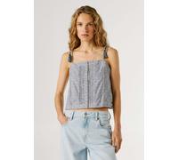 Funktionsshirt PEPE JEANS "shirt AGNY SHIRT", Damen, Gr. XS, blau (union blau), 100% Baumwolle, Shirts Funktionsshirt (81504034-XS) union blau