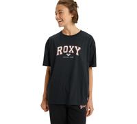 Funktionsshirt ROXY "Essential Energy Timeless", Damen, Gr. M, anthrazit, Obermaterial: 100% Baumwolle;, Shirts Funktionsshirt (63732301-M)
