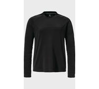 Funktionsshirt SCHÖFFEL "CIRC Longsleeve Style Smue WMS", Damen, Gr. 40, schwarz (9990, schwarz), Oberstoff: 100% Polyester, Rundhals, Shirts Funktionsshirt (72187820-40) 9990, schwarz