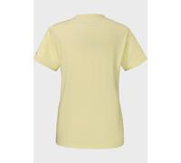 Funktionsshirt SCHÖFFEL "CIRC T Shirt Sulten L", Damen, Gr. 38, gelb (5105, gelb), Oberstoff: 100% Polyester, Rundhals, Shirts Funktionsshirt (91063054-38) 5105, gelb