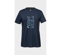 Funktionsshirt SCHÖFFEL "CIRC T Shirt Sulten L", Damen, Gr. 40, 0882, blau, Oberstoff: 100% Polyester, Rundhals, Shirts Funktionsshirt (72317913-40) 0882, blau