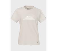 Funktionsshirt SCHÖFFEL "CIRC T Shirt Sulten L", Damen, Gr. 44, beige (9040, natur), Oberstoff: 100% Polyester, Rundhals, Shirts Funktionsshirt (96709141-44) 9040, natur