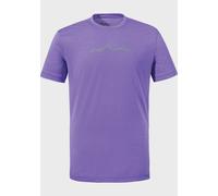 Funktionsshirt SCHÖFFEL "CIRC T Shirt Sulten M", Herren, Gr. 50, lila (3805, lila), Oberstoff: 100% Polyester, Rundhals, Shirts Funktionsshirt (85713324-50)