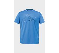 Schöffel Herren Funktionsshirt CIRC T-Shirt Sulten M – 100% Polyester, Rundhals, Blau 54