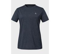 Funktionsshirt SCHÖFFEL "CIRC T Shirt Tauron L", Damen, Gr. 38, blau (8820, blau), Oberstoff: 100% Polyester, Rundhals, Shirts Funktionsshirt (99658465-38) 8820, blau