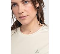 Funktionsshirt SCHÖFFEL "CIRC T Shirt Tauron L", Damen, Gr. 46, beige (9040, natur), Oberstoff: 100% Polyester, Rundhals, Shirts Funktionsshirt (78907568-46) 9040, natur