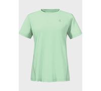 Funktionsshirt SCHÖFFEL "CIRC T Shirt Tauron L", Damen, Gr. 46, grün (6205, grün), Oberstoff: 100% Polyester, Rundhals, Shirts Funktionsshirt (54469269-46) 6205, grün
