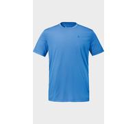 Funktionsshirt SCHÖFFEL "CIRC T Shirt Tauron M", Herren, Gr. 50, 8625, blau, Oberstoff: 100% Polyester, Rundhals, Shirts Funktionsshirt (90286738-50) 8625, blau